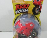 Ricky Zoom Ricky Red Motorcycle Action Figure Vehicle Toy Tomy NEW - $8.90