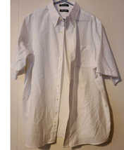 Puritan Dress Shirt Men&#39;s Size 2XL Short Sleeve Button-Down Cotton Blend (AE) - £10.12 GBP