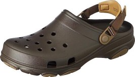Crocs Unisex-Adult All Terrain Clogs with Adjustable Heel Strap Espresso - £49.94 GBP