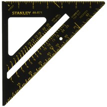 STANLEY Carpenter Square, Premium Quick Square Layout Tool, 7-Inch (46-071) - $29.99