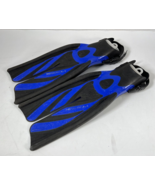 TUSA Xpert Zoom Blue Split Fin Open Adjustable Heel Scuba Fins Flippers ... - $52.62 CAD