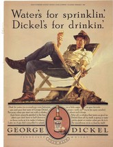 1982 George Dickel Whiskey Print Ad 8.5&quot; x 11&quot; - £14.53 GBP