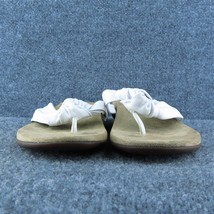 Vionic Pippa Women Flip Flop Sandal Shoes White Leather Size 10 Medium - £31.06 GBP