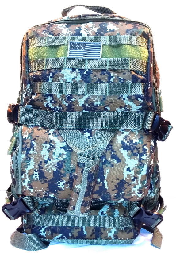 Convertible 3 in 1 Backpack Duffle Bag Messenger Green ACU  Pack Molly Rucksack - $64.99
