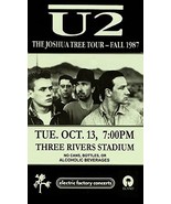 U2 3 Rivers Stadium Joshua Tree 1987 Concert Refrigerator Magnet #09 - £78.66 GBP