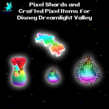  Pixel Shards and Crafted Pixel Items Bundle for Disney Dreamlight Valley  - £8.03 GBP
