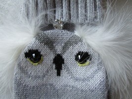 Kate Spade New York Gloves Star Bright Owl Pop Top Mittens NEW - £62.25 GBP