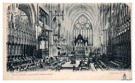 The Choir in Lincoln Cathedral England Postcard - £7.73 GBP