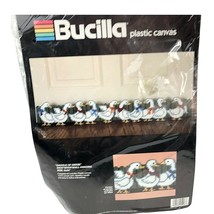 Bucilla “Gaggle Of Geese” Plastic Canvas Draftstop Wall Hanging Kit 5998... - £15.96 GBP