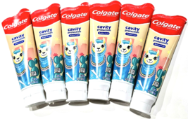 6 Pack Colgate Cavity Protection Bubble Fruit Anticavity Fluoride Toothp... - £20.72 GBP