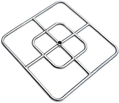 Stainless Steel Square Fire Pit Burner, Multi Ring - £60.14 GBP+