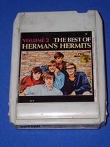 Herman&#39;s Hermits 4 Track Tape Cartridge Vintage Best Of Volume 2 MGM - £31.45 GBP