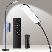 Floor Lamp, Bright 18W Led Standing Lamps For Living Room, Remote, 1300L... - $45.93