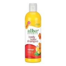 Alba Botanica Body Builder Shampoo, Mango, 12 Oz 1 Pack - £11.19 GBP