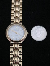 Simon Chang Ladies Wrist Watch Real Gold Plate France 7 Jewel Quartz - $129.95