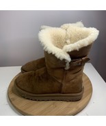 Ugg Wool Nash Genuine Shearling Lined Boot Womens Size 6 1012446 Chestnu... - £23.21 GBP