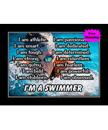 Rare Swimmer Confidence Motivation Poster, Unique Inspirational Swimming... - £15.75 GBP+