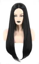 Topcosplay Women Wigs Black Long Straight Middle Part 28inch Cosplay Costume... - £11.86 GBP