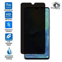Anti-spy Screen Protector Tempered Glass for Huawei P20 P40 Lite E 5G P3... - £7.64 GBP+
