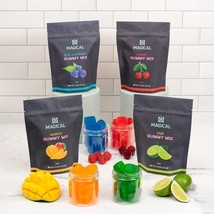 Magical Butter Gummy Mix Variety Pack Homemade Cherry Mango Blue Raspberry Lime - £61.82 GBP