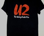 U2 Concert Tour T Shirt Vintage 1984 The Unforgettable Fire Single Stitched - £129.74 GBP