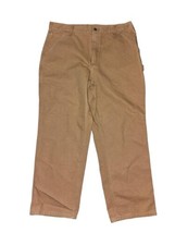 Vintage Carhartt Tan/Brown Carpenter Pants (B11 BRN) Dungaree Fit Men’s 38x30 - £23.07 GBP
