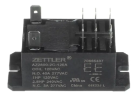 IEC 70665407 ELECTRICAL RELAY DP 120/240VAC 1/2.5HP N.O.(40A 277V) N.C.(... - $129.59