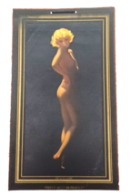 Original 1934 Earl Moran “The Artist’s Model” Pinup Art Tintogravure Print - $34.60