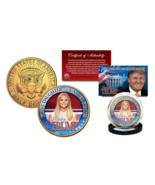IVANKA TRUMP Presidential FIRST DAUGHTER 24K Gold Clad U.S. JFK Half Dol... - $244.26 MXN