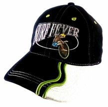 SERF FEVER Adjustable Embroidered BASEBALL Hat Cap Black 100% Cotton Siz... - $12.08