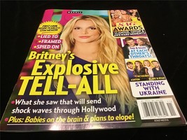 US Weekly Magazine March 14, 2022 Britney Spears, SAG Awards - £7.16 GBP
