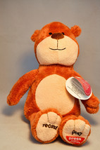 Hallmark: Record A Name - Singing Bear - Plush Teddy - £8.43 GBP