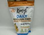Konsyl Daily Psyllium Fiber Orange SUGAR FREE Powder Supplement 11.4oz E... - $11.99