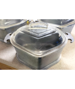 VINTAGE GUARDIAN COOKWARE SMALL  STOCK POT ROASTER W/GLASS LID 9” 3 Qt. - $35.00