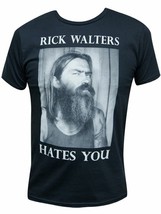 Rick Walters Hates You Renowned Tattoo Artist Men&#39;s Black Market Art T-shirt Tee - £17.18 GBP
