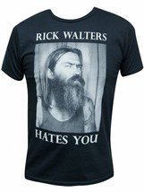 Rick Walters Hates You Renowned Tattoo Artist Men&#39;s Black Market Art T-shirt Tee - £17.03 GBP