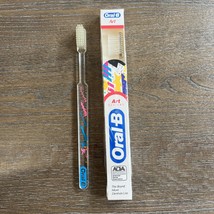 Vtg 1991 Oral-B 35 Compact Art + Sport Designer Toothbrush Lot 2 Baseball Rare!! - £60.71 GBP