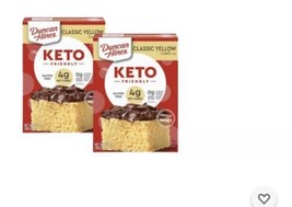 Duncan Hines Keto Classic Yellow Cake  10.6  Oz  Pack of 2  - $34.62