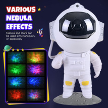 Galaxy Star Projector Starry Sky Night Light Astronaut Lamp Home Room Decor Deco - £27.21 GBP