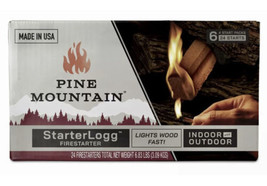 Pine Mountain StarterLogg Fire Starters, 24 Starts 6 4 Packs - £7.81 GBP