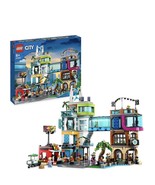LEGO 60380 City Centre Shops Downtown with Minifigures Building Kit - £180.22 GBP