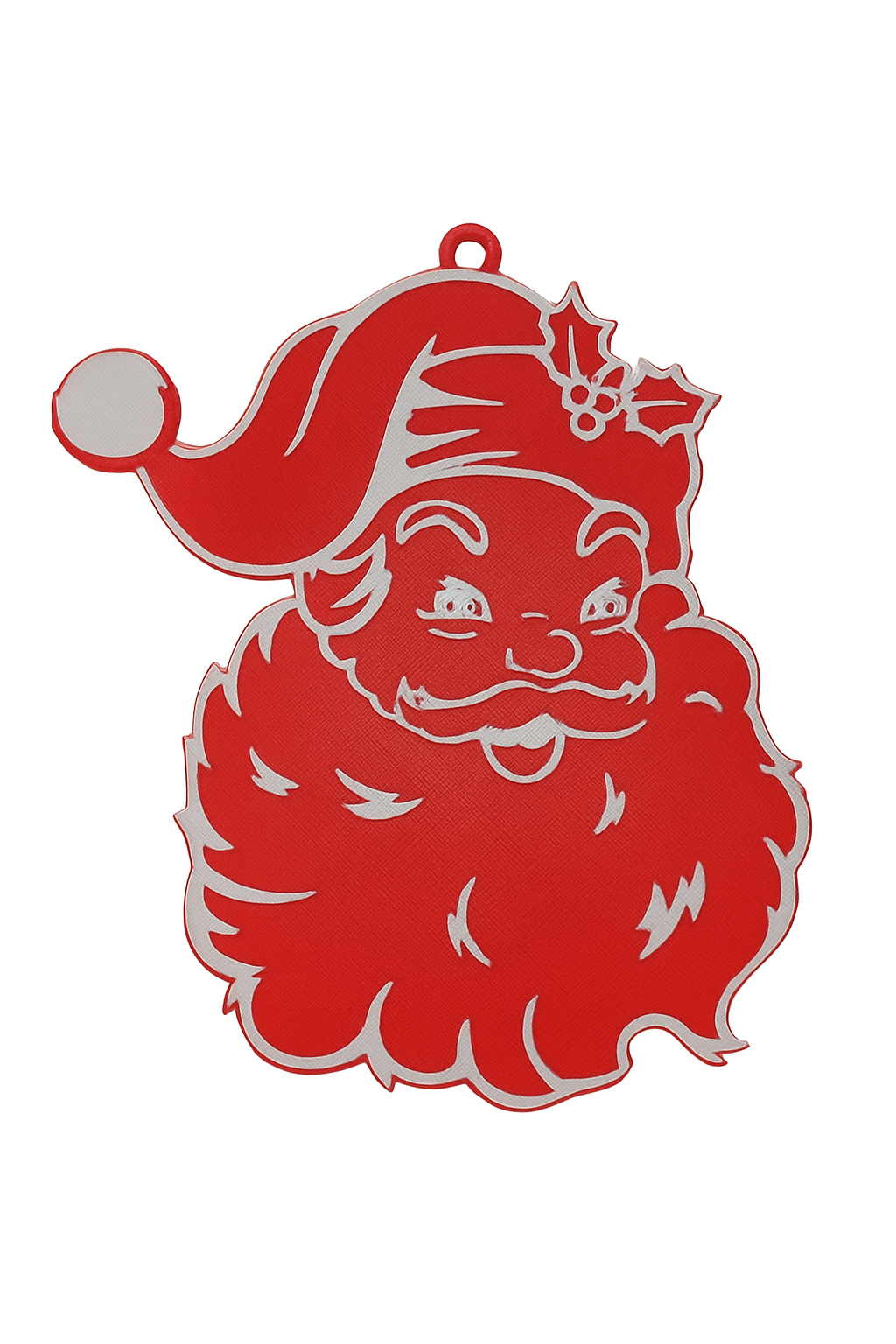 Santa Claus Christmas Holiday Tree Ornament  5x3" Custom Colors 100 Pack Bundle Item image 5