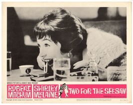 *Robert Wise&#39;s TWO FOR THE SEESAW (1962) Robert Mitchum &amp; Shirley MacLaine #3 - £39.96 GBP