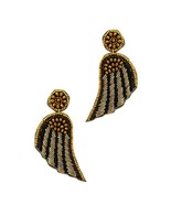 New Fashion Modern Wing Patch Drop Earrings - €11,22 EUR