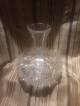 Antique Original American Brilliant Cut Glass Decanter Heavy Crystal - £47.20 GBP