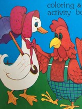 Farm Friends Coloring &amp; Activity Book Vintage Dot to Dot One Page Colore... - £7.98 GBP