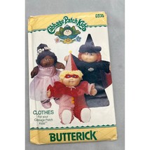 Vintage Butterick Cabbage Patch Kids Halloween Sewing Pattern 6935 Clown Witch B - $9.49
