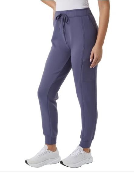 32 Degrees Womens Jogger Blue Pants Active Pockets Stretch Comfortable Soft Item image 2
