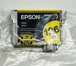 Genuine Epson 126 Black Ink Cartridge NX625 WF7010 WF7510 WF7520 WF3520 ... - $15.83