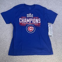 MLB Chicago Cubs World Series T-Shirt Championship 2016 Youth Large 14-16 - £15.66 GBP